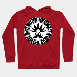 The order white plant Hoodie